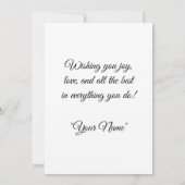 ベスト ウィッシーズ カード (裏面)