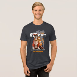 ベスト・バディ(ダークモード)|メンズ トライブレンドTシャツ