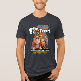 ベスト・バディ(ダークモード)|メンズ トライブレンドTシャツ