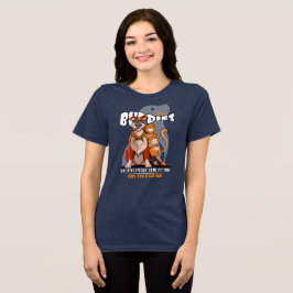 ベスト・バディ(ダークモード)|女性用 トライブレンドTシャツ