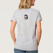 ベスト・バディ(ライトモード) | 女性用Vネック Tシャツ (裏面)