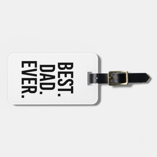 ベスト。 パパ。 ラゲッジタグ (正面横)