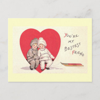 ベスト・フレンド・ヴァレティーヌのはがき ポストカード
