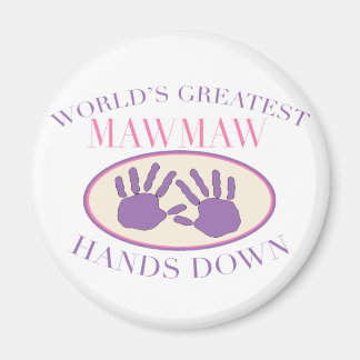 ベスト・マムマム・ハンズダウンTシャツ マグネット