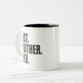 ベスト。 兄弟。 ツートーンマグカップ (正面左)