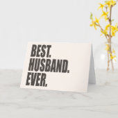 ベスト。 夫。 カード (黄色い花)