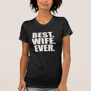 ベスト。 妻。 Tシャツ