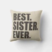 ベスト。 姉妹。 クッション (裏面)