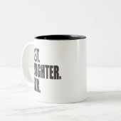 ベスト。 娘。 ツートーンマグカップ (正面左)