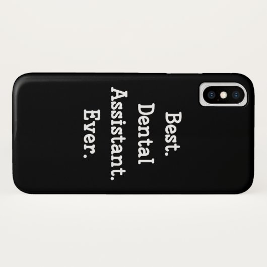 ベスト。 歯科助手。 Case-Mate iPhoneケース (裏面(横))