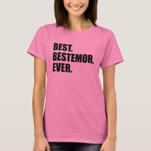 ベスト。 Bestemor。 Tシャツ
