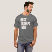 ベスト。 Grampa。 Tシャツ (正面フル)