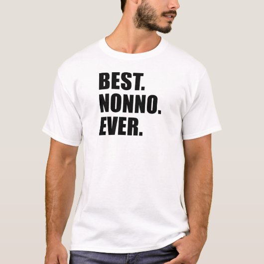 ベスト。 Nonno。 Tシャツ (正面)