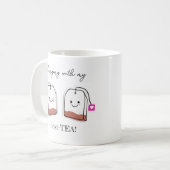 ベストTEAと一緒の誕生日プレゼント コーヒーマグカップ (正面左)