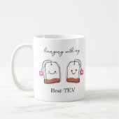 ベストTEAと一緒の誕生日プレゼント コーヒーマグカップ (左)