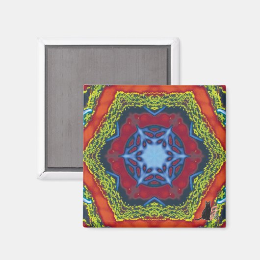 ベスパー万華鏡のように千変万化するパターン磁石 マグネット (正面/裏面)