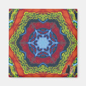 ベスパー万華鏡のように千変万化するパターン磁石 マグネット (正面)