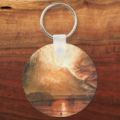 ベスビウス噴火 キーホルダー (正面)