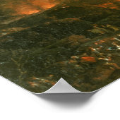 ベスビウス噴火 ポスター (角)