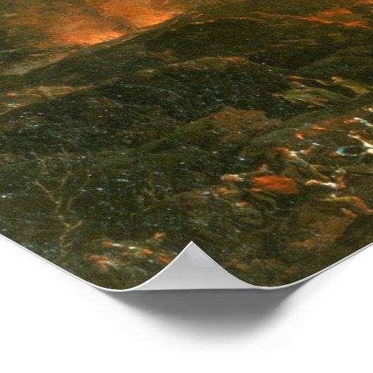 ベスビウス噴火 ポスター (角)