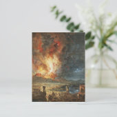 ベスビ素晴らしウス山の噴火 ポストカード (スタンド正面)