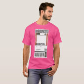 ベスピン搭乗券 Tシャツ (正面フル)