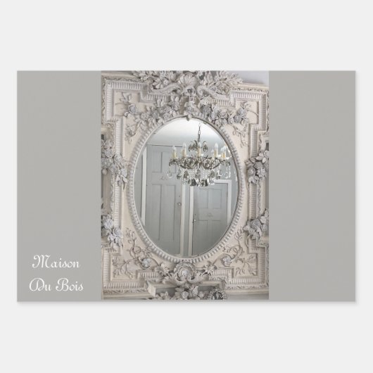 ベスポケラッピング紙セットバイメゾンデュボワ ラッピングペーパーシート (正面2)