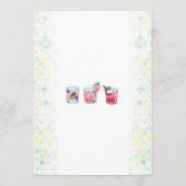 ベスポ図解入りの、写真付きのケ |のメ結婚ニュー メニュー (裏面)