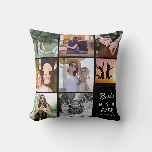 ベスモダンテイ4エバー | カスタム8-Photoコラージュ クッション (正面)