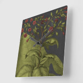 ベスラー・ドラマティックI スクエア壁時計 (傾斜)