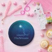 ベスレヘムのクリスマスの空の星 ペーパープレート (パーティー)