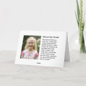 ベスレヘムのクリスマスカードに行こう シーズンカード (裏面)