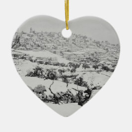 ベスレヘムのヴィンテージのイメージ セラミックオーナメント