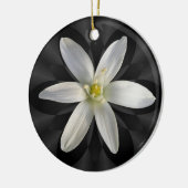 ベスレヘムの花の~のオーナメントの星 セラミックオーナメント (左)