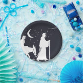 ベスレヘムへの旅行 ペーパープレート (パーティー)