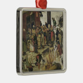 ベスレヘム2の人口調査 メタルオーナメント (右)