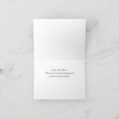 ベスレヘムNotecardへの旅行 シーズンカード (内部)