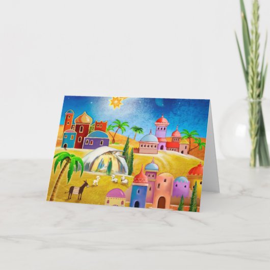 ベスレヘムx-masカード上の星 シーズンカード (正面)