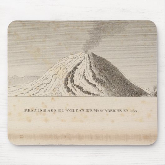 ベスヴ·マスカリーニン マウスパッド (正面)