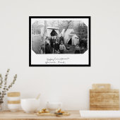 ベセスダのジプシーキャンプ， MD 1888 ポスター (キッチン)