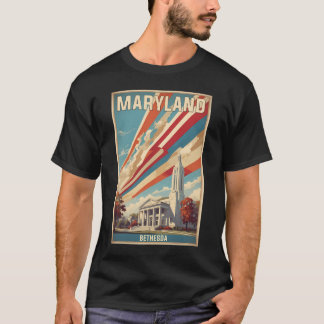 ベセスダメリーランドUSAヴィンテージ旅行観光 Tシャツ