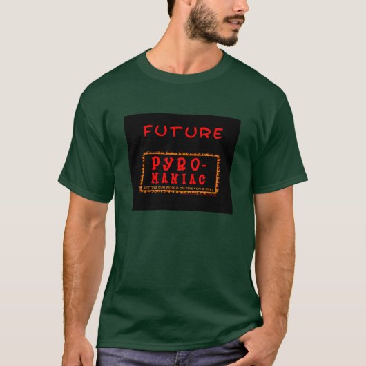 ベセルの未来の放火魔はティーをからかいます Tシャツ (正面)