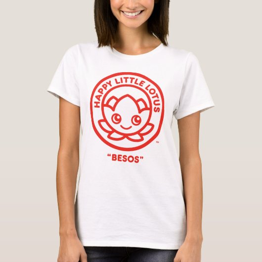ベソス、ハッピーリトル・ロータス。 Tシャツ (正面)