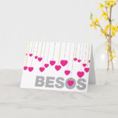 ベソス ブランク グリーティング カード (黄色い花)