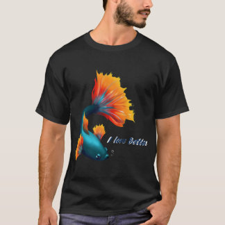 ベタが大好き Tシャツ