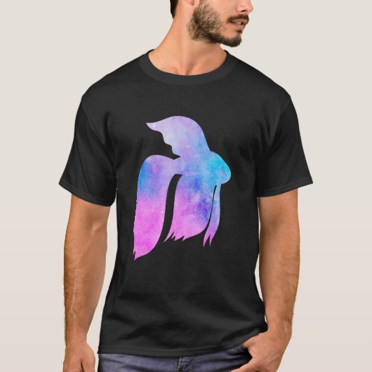 ベタの水槽 Tシャツ (正面)