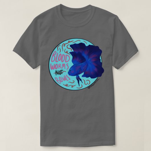 ベタスの吸血虫 Tシャツ (デザイン正面)