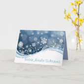 ベタスナタリスサルバトリスホリデーカード カード (黄色い花)