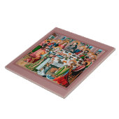 ベタニーでのディナー(M 055) タイル (側面)