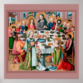 ベタニーでのディナー(M 055) ポスター (正面)